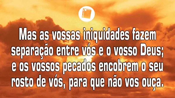 Isaías 59:2