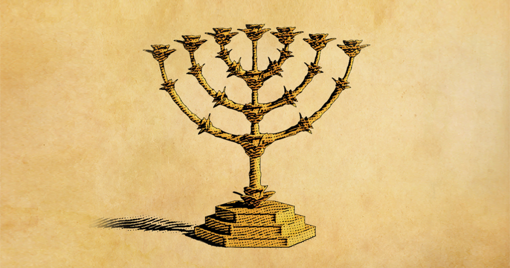 Estudo bíblico sobre candelabro