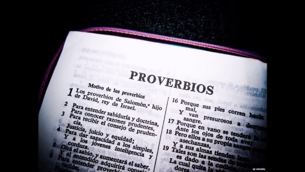 Provérbios mais conhecidos da Bíblia